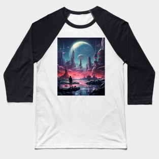 Sci-fi World Baseball T-Shirt